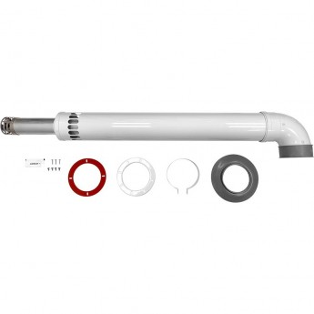 Комплект коаксиального дымохода BAXI 60/100 длина 1000мм, антилед Комплект коаксиального дымохода BAXI 60/100 длина 1000мм, антилед